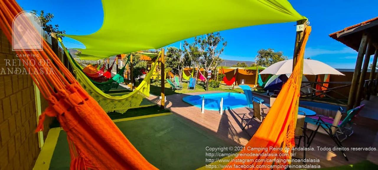 Camping Reino De Andalasia Alto Paraíso de Goiás Extérieur photo