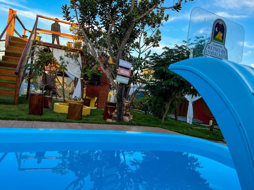 Camping Reino De Andalasia Alto Paraíso de Goiás Extérieur photo
