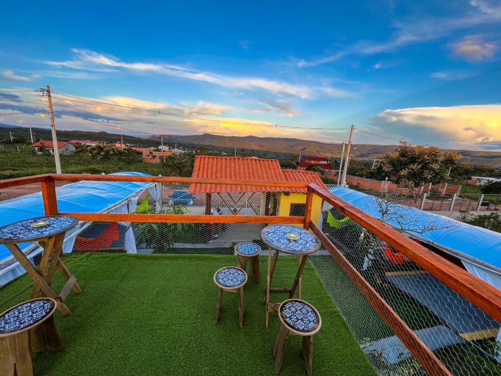 Camping Reino De Andalasia Alto Paraíso de Goiás Extérieur photo